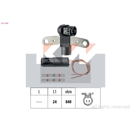 Capteur vilebrequin - Réf. 453.199K