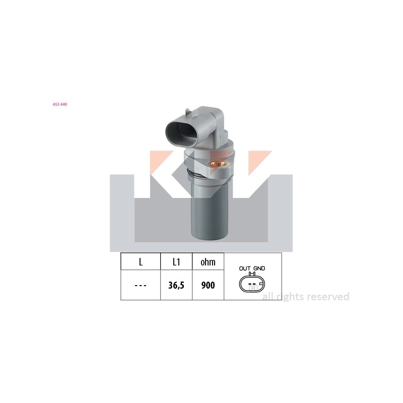 Capteur vilebrequin - Réf. 453440