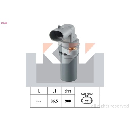 Capteur vilebrequin - Réf. 453440